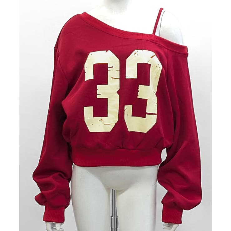 プリントワンショルトップス ロゴ オフショル | Riff | 詳細画像23 