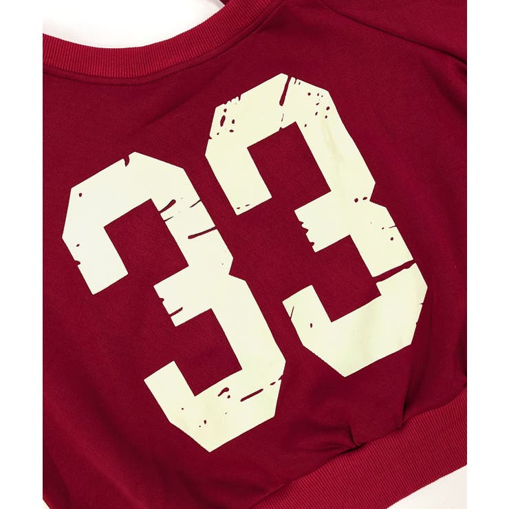 プリントワンショルトップス ロゴ オフショル | Riff | 詳細画像30 