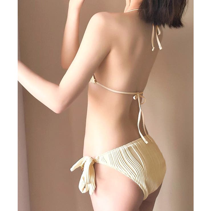 ホルターネックチェーンビキニ 水着 無地 | Riff | 詳細画像21 