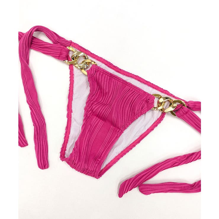 ホルターネックチェーンビキニ 水着 無地 | Riff | 詳細画像37 