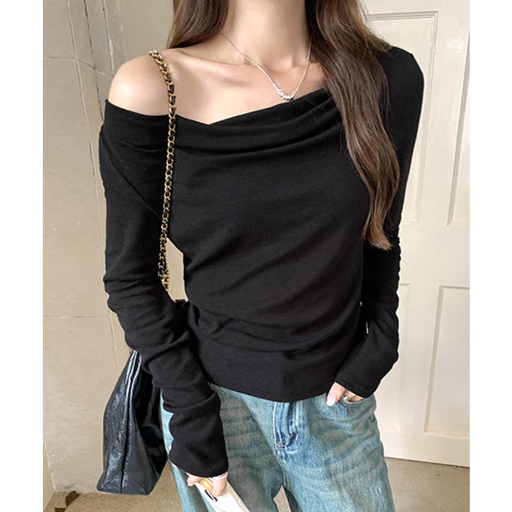 【限定値下げ】web完売 thetoe オフショルトップス SLY tシャツ 「限定カラーあり」OFF SHOULDER CUT TOPS オフ