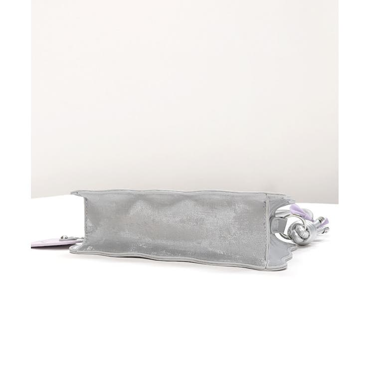 リボン付きショルダーバッグ ハートチャーム バイカラー | Riff | 詳細画像28 