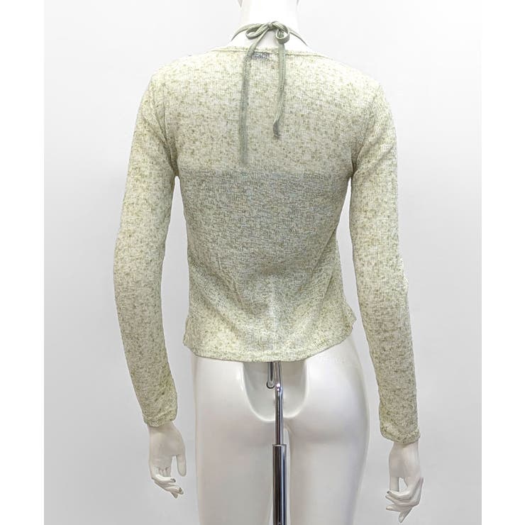 [2点セット] レースアップトップス+ホルターネックキャミソール アンサンブル | Riff | 詳細画像25 