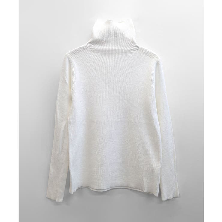 ハイネックリブニット リブ編み タートルネック | Riff | 詳細画像59 