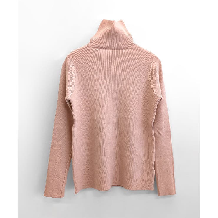 ハイネックリブニット リブ編み タートルネック | Riff | 詳細画像60 