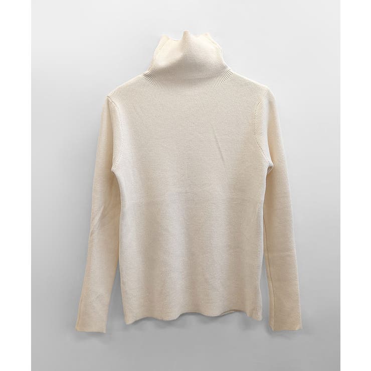 ハイネックリブニット リブ編み タートルネック | Riff | 詳細画像62 