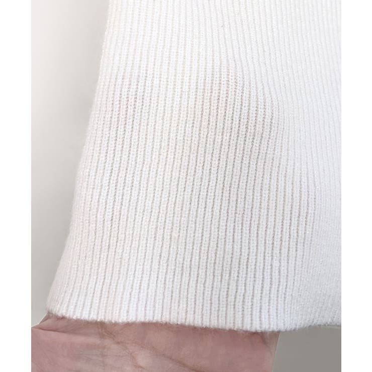 ハイネックリブニット リブ編み タートルネック | Riff | 詳細画像72 