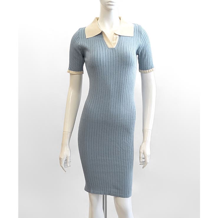 リブニットワンピース タイトワンピース ニットワンピース | Riff | 詳細画像16 