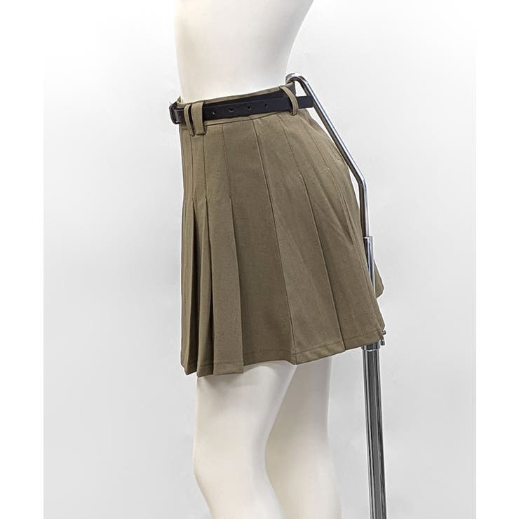 G/FORE さスカート インナーパンツ付き　プリーツ　ドット　小さいサイズ リフ Riff プリーツミニスカート インナーパンツ付き ショート丈