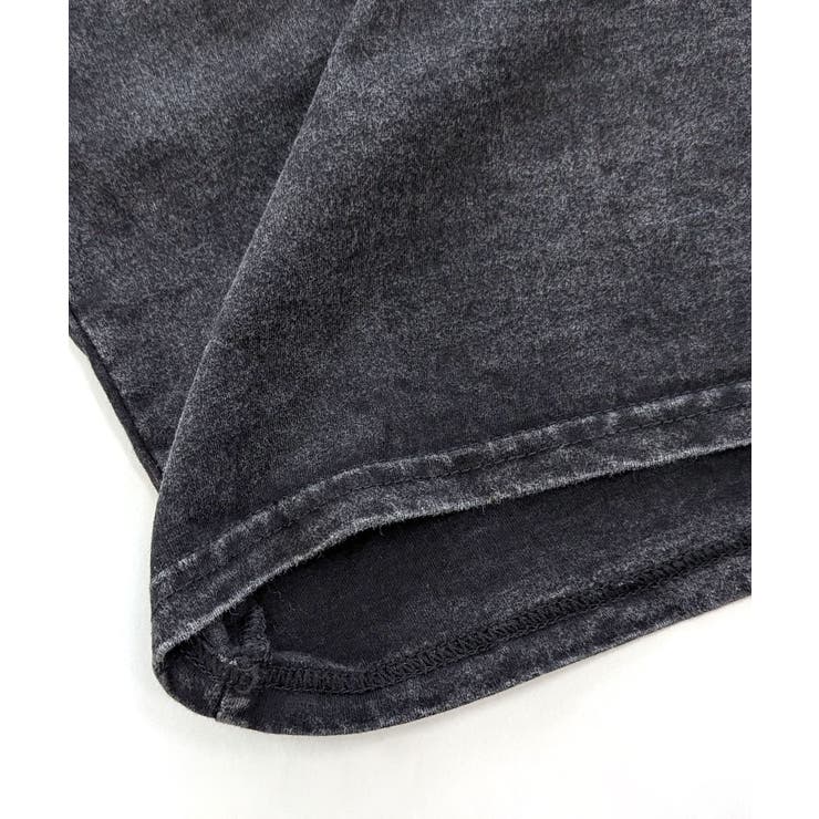 ヴィンテージ風ショート丈Tシャツ ロゴ刺繍 クロップド丈 | Riff | 詳細画像21 