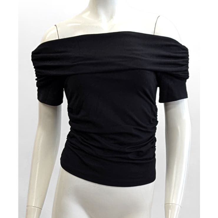 オフショルダートップス 半袖 Tシャツ | Riff | 詳細画像28 