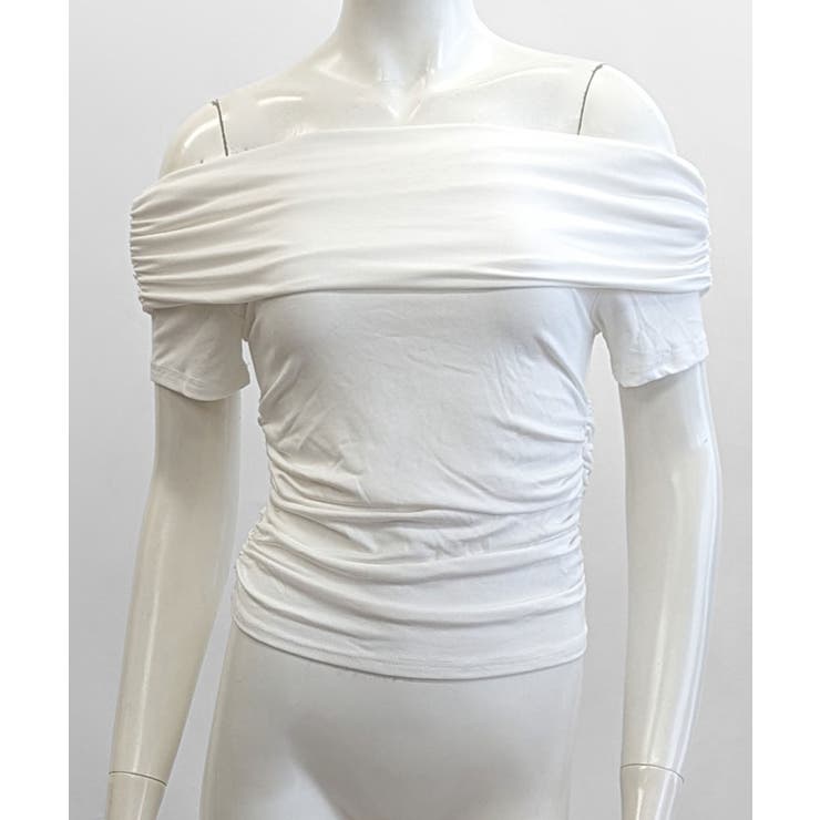 オフショルダートップス 半袖 Tシャツ | Riff | 詳細画像29 