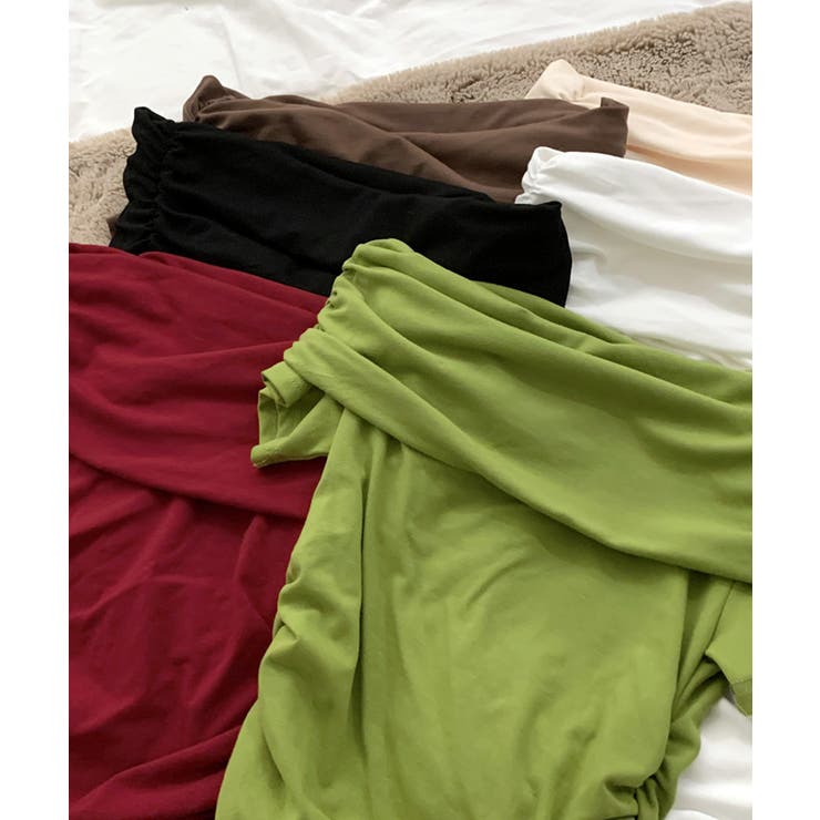オフショルダートップス 半袖 Tシャツ | Riff | 詳細画像3 