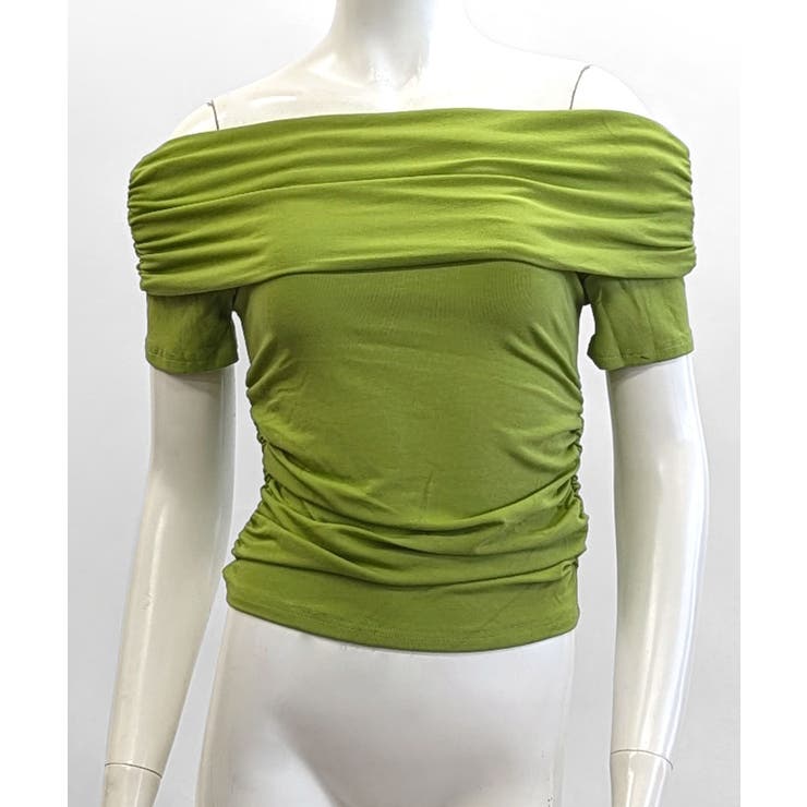 オフショルダートップス 半袖 Tシャツ | Riff | 詳細画像33 