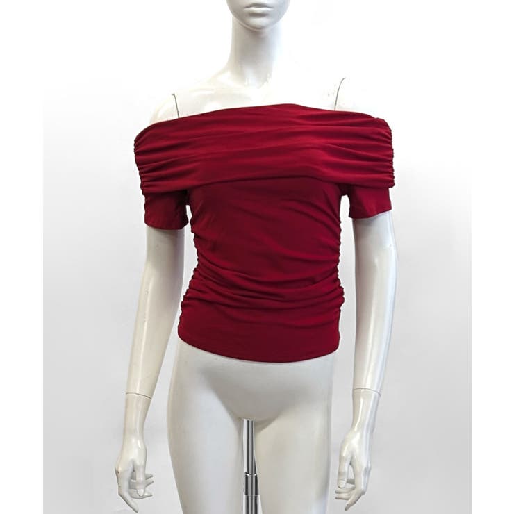 オフショルダートップス 半袖 Tシャツ | Riff | 詳細画像34 