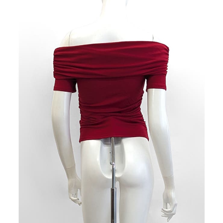 オフショルダートップス 半袖 Tシャツ | Riff | 詳細画像36 