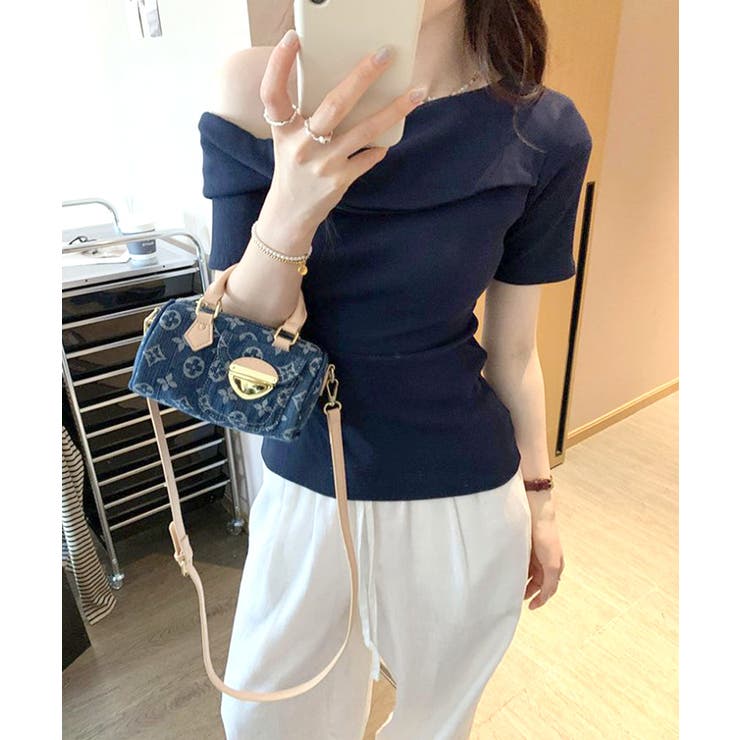 ワンショルトップス 半袖 Tシャツ | Riff | 詳細画像12 