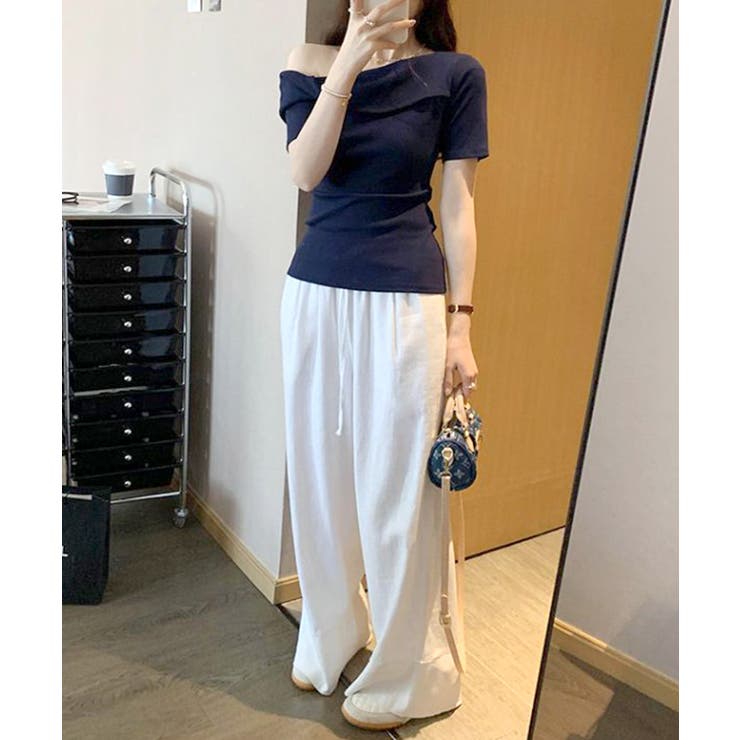 ワンショルトップス 半袖 Tシャツ | Riff | 詳細画像13 