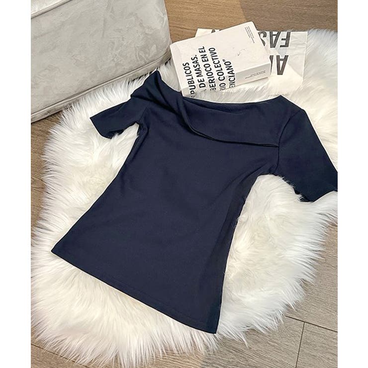 ワンショルトップス 半袖 Tシャツ | Riff | 詳細画像14 