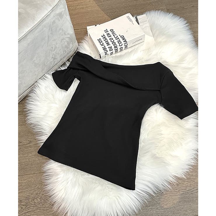 ワンショルトップス 半袖 Tシャツ | Riff | 詳細画像18 