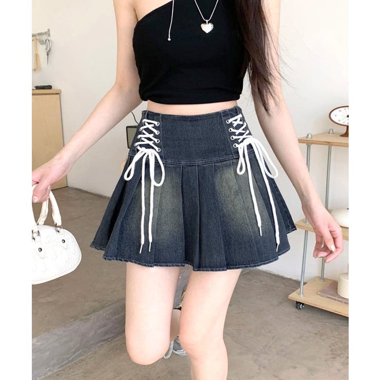 うーたん DIESEL フレアデニムミニスカート 24 インチ インパン付 m24834888614_1.jpg?1716211374