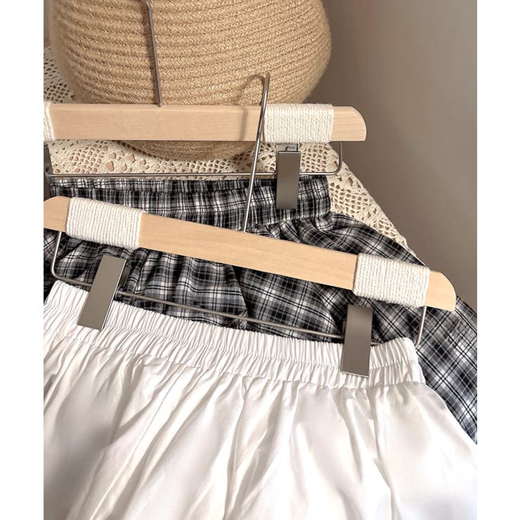 裾レースアシンメトリーフリルミニスカート インナーパンツ付き フレアスカート | Riff | 詳細画像3 