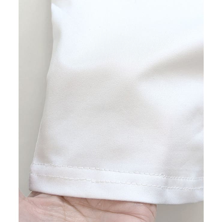 深Vネック半袖トップス ショート丈 クロップド丈 | Riff | 詳細画像19 