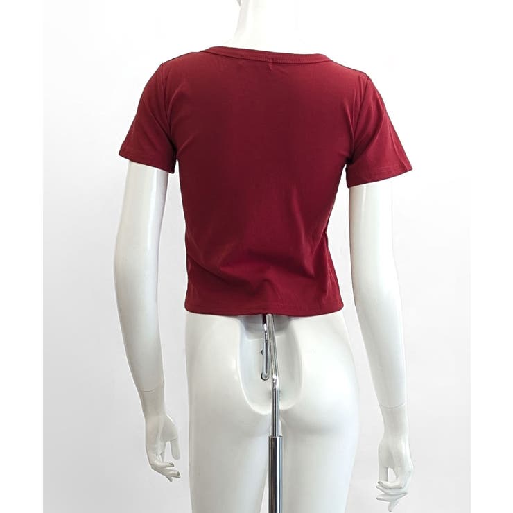 ヘンリーネックロゴプリントTシャツ 半袖 プリントT | Riff | 詳細画像34 