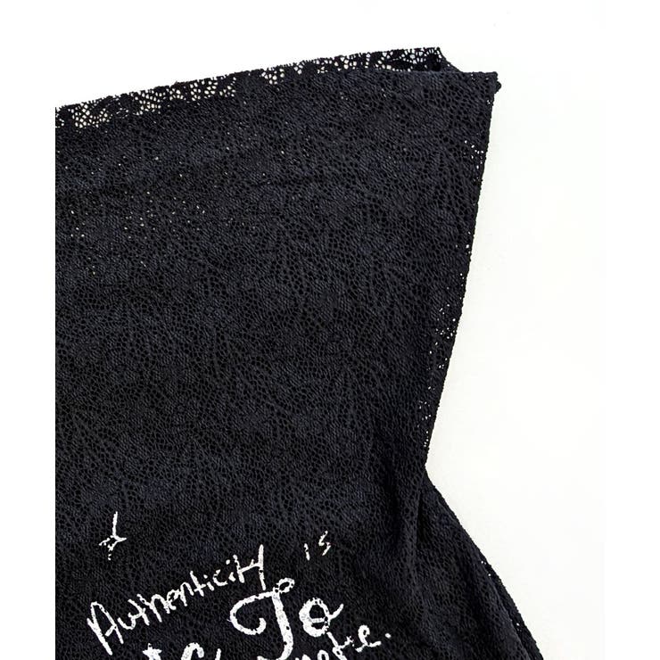 オフショルロゴレーストップス ワンショル ロゴプリント | Riff | 詳細画像30 