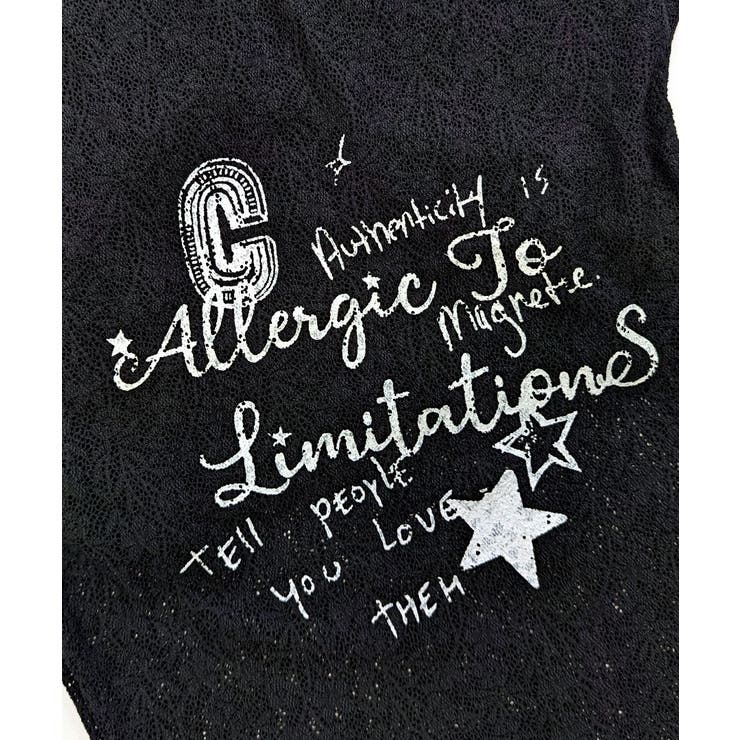 オフショルロゴレーストップス ワンショル ロゴプリント | Riff | 詳細画像31 