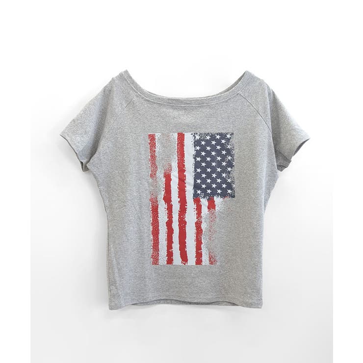 星条旗Tシャツ プリントT ロゴ | Riff | 詳細画像12 