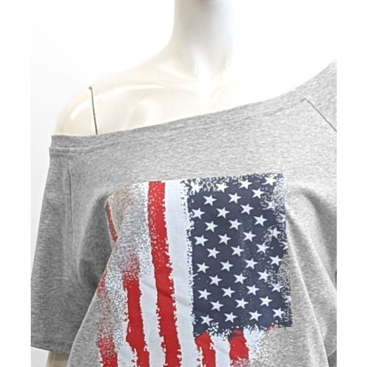 星条旗Tシャツ プリントT ロゴ | Riff | 詳細画像18 