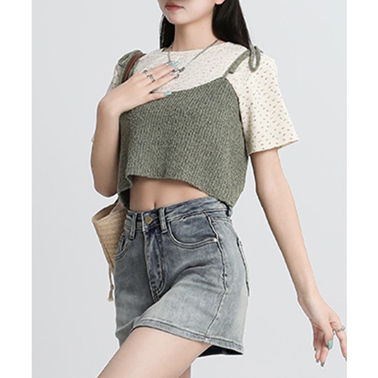 デニムミニスカート インナーパンツ付き スカパン | Riff | 詳細画像19 