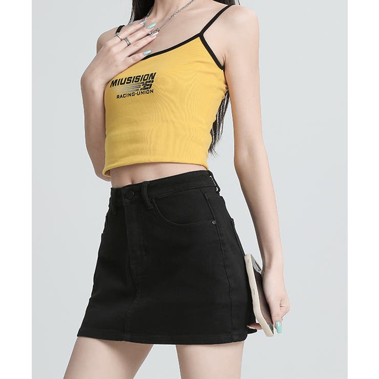 デニムミニスカート インナーパンツ付き スカパン | Riff | 詳細画像25 