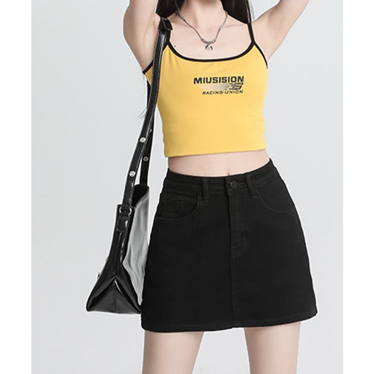 デニムミニスカート インナーパンツ付き スカパン | Riff | 詳細画像27 