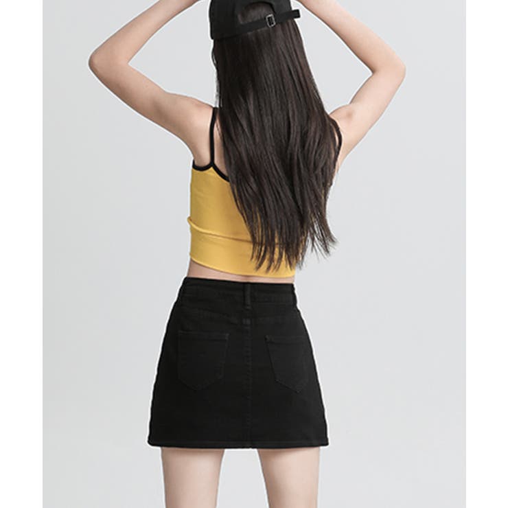 デニムミニスカート インナーパンツ付き スカパン | Riff | 詳細画像28 