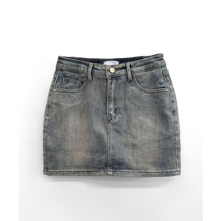 デニムミニスカート インナーパンツ付き スカパン | Riff | 詳細画像31 