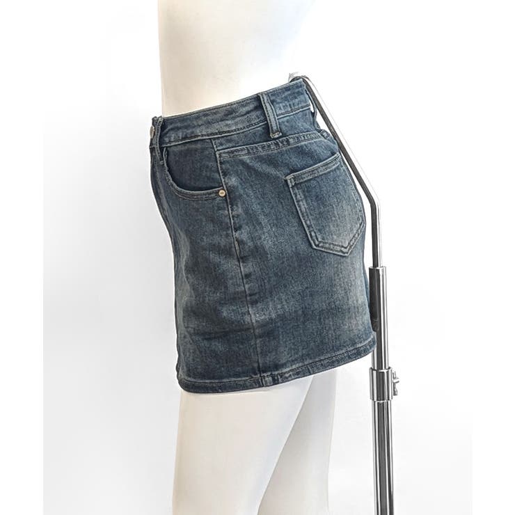 デニムミニスカート インナーパンツ付き スカパン | Riff | 詳細画像35 