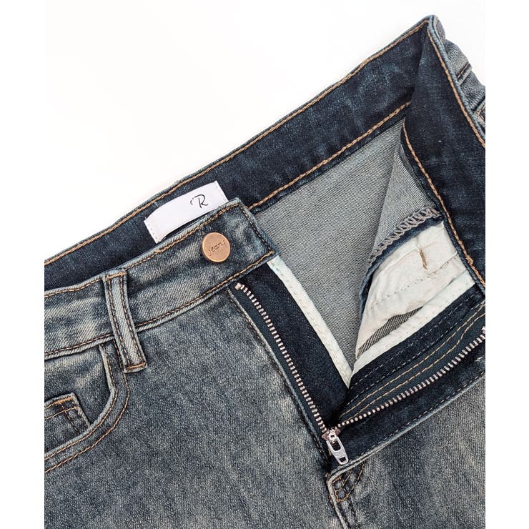 デニムミニスカート インナーパンツ付き スカパン | Riff | 詳細画像38 