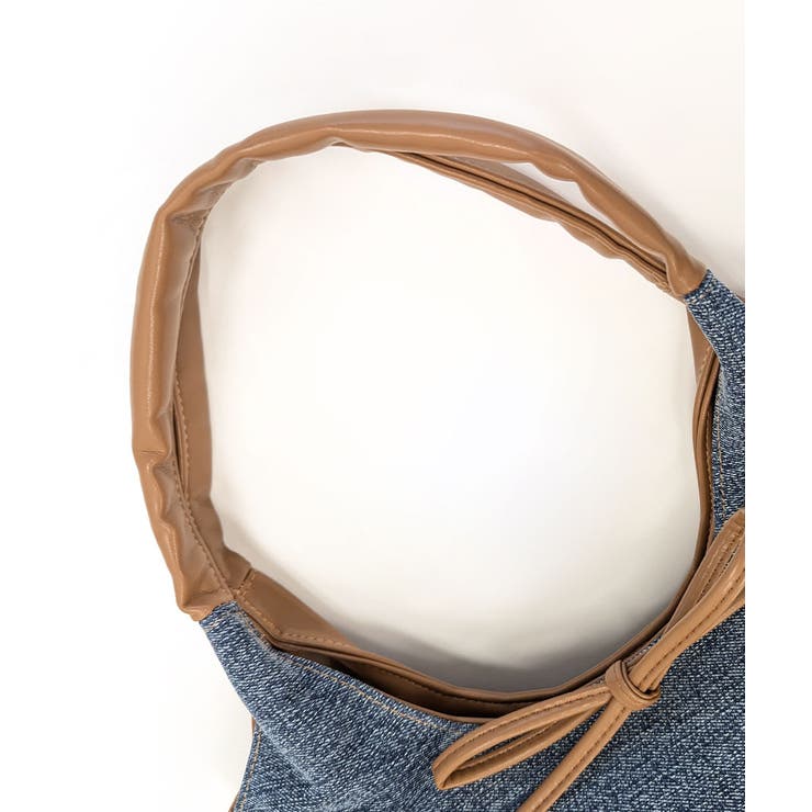 異素材切り替えトートバッグ リボン ハンドバッグ | Riff | 詳細画像32 