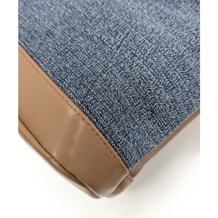 異素材切り替えトートバッグ リボン ハンドバッグ | Riff | 詳細画像33 