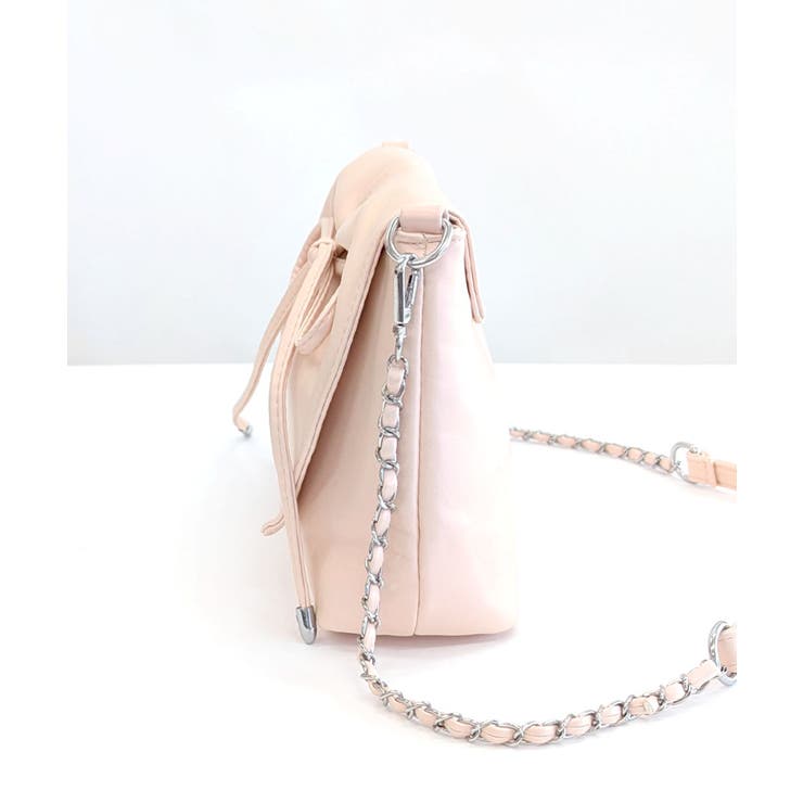 フロントリボンショルダーバッグ チェーンバッグ クラッチバッグ | Riff | 詳細画像35 