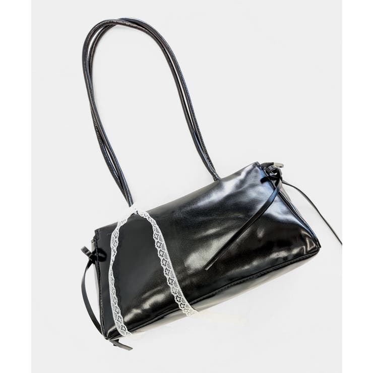 レースリボンショルダーバッグ トートバッグ ハンドバッグ | Riff | 詳細画像39 