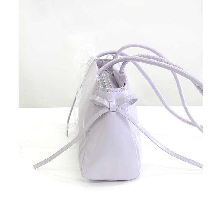 レースリボンショルダーバッグ トートバッグ ハンドバッグ | Riff | 詳細画像43 