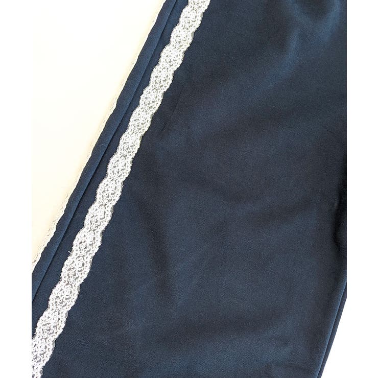 ウエストサイドレースワイドパンツ サイド刺繍 イージーパンツ | Riff | 詳細画像28 