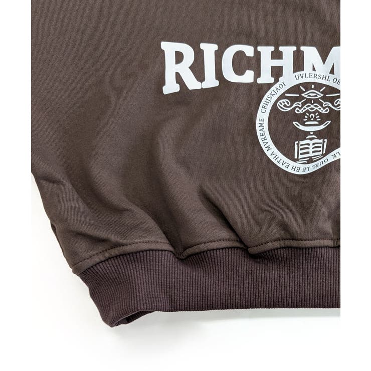 ロゴプリントオフショルトレーナー ショート丈 クロップド丈 | Riff | 詳細画像37 