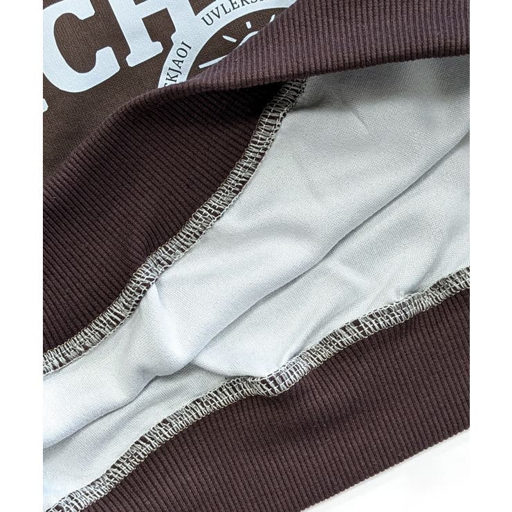 ロゴプリントオフショルトレーナー ショート丈 クロップド丈 | Riff | 詳細画像38 