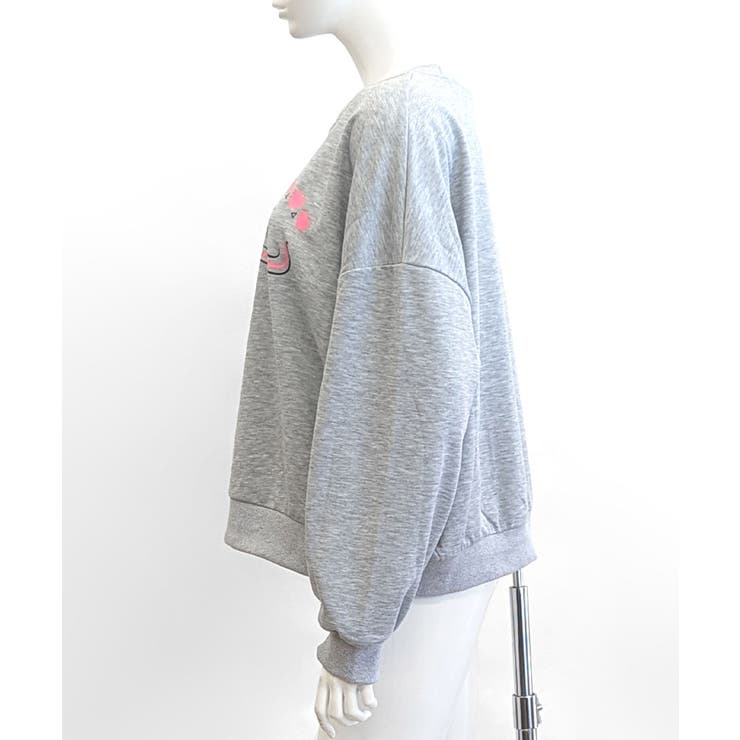 ハートプリントスウェット トレーナー オーバーサイズ | Riff | 詳細画像17 