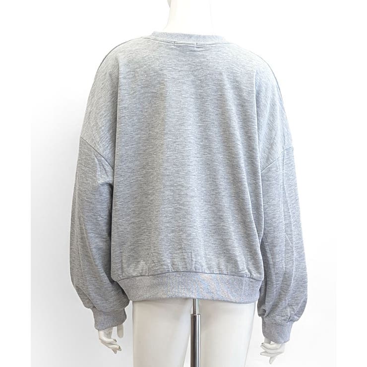 ハートプリントスウェット トレーナー オーバーサイズ | Riff | 詳細画像18 