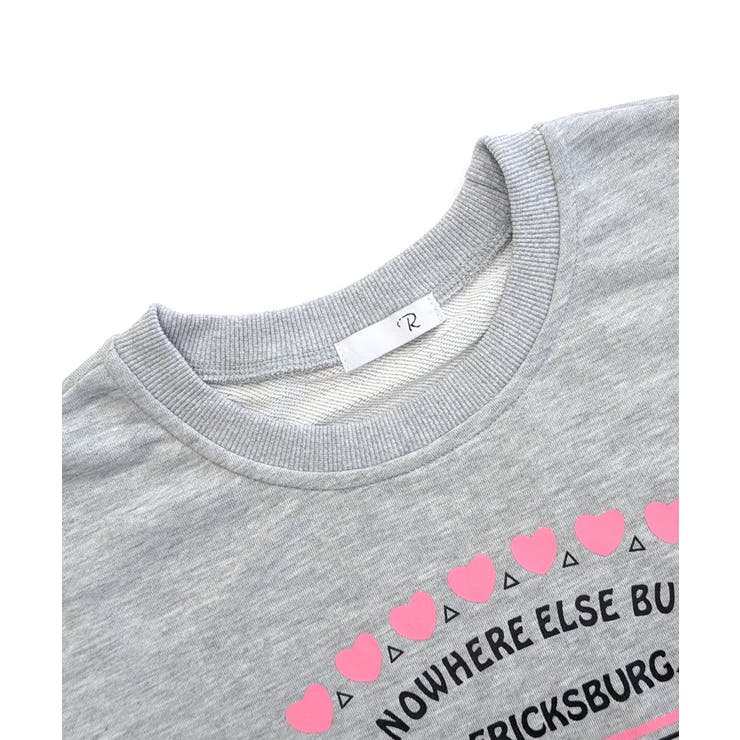 ハートプリントスウェット トレーナー オーバーサイズ | Riff | 詳細画像19 